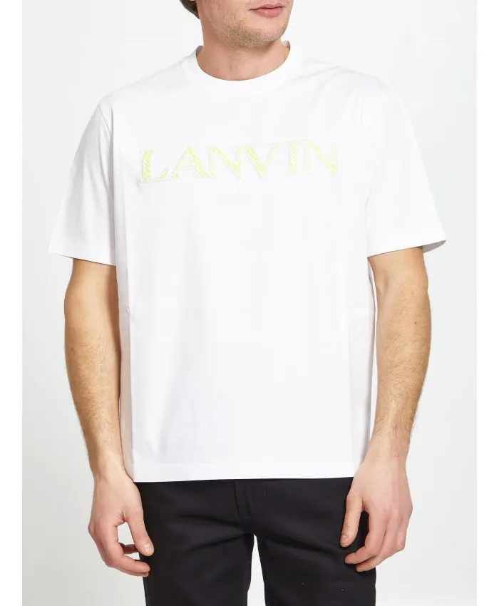 Logo Embroidered Crewneck T-Shirt