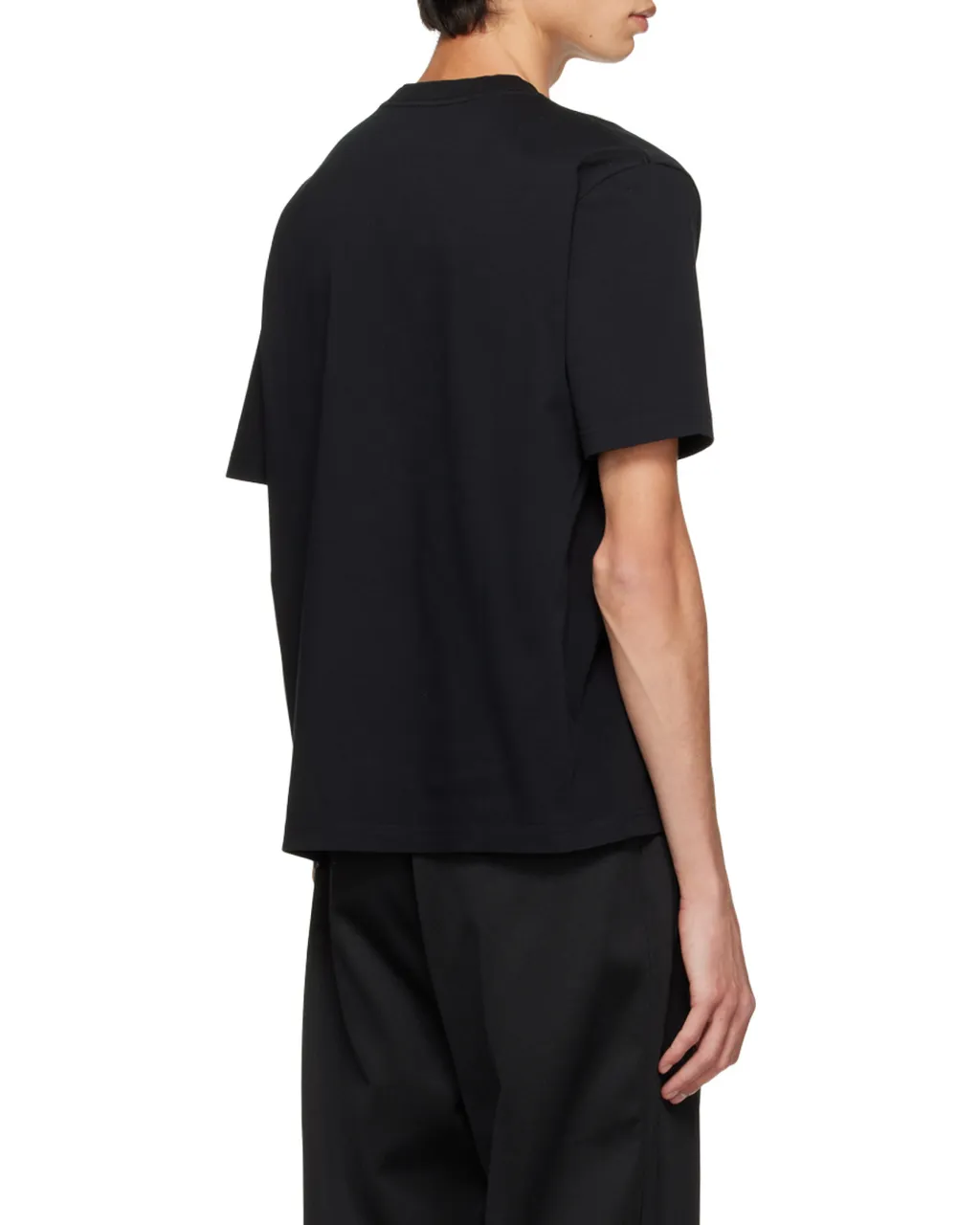Logo Embroidered Crewneck T-Shirt