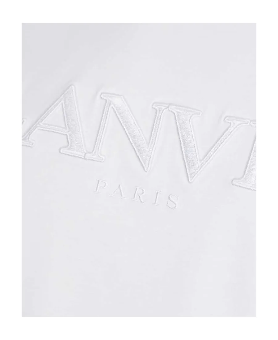 Logo Embroidered Crewneck T-Shirt