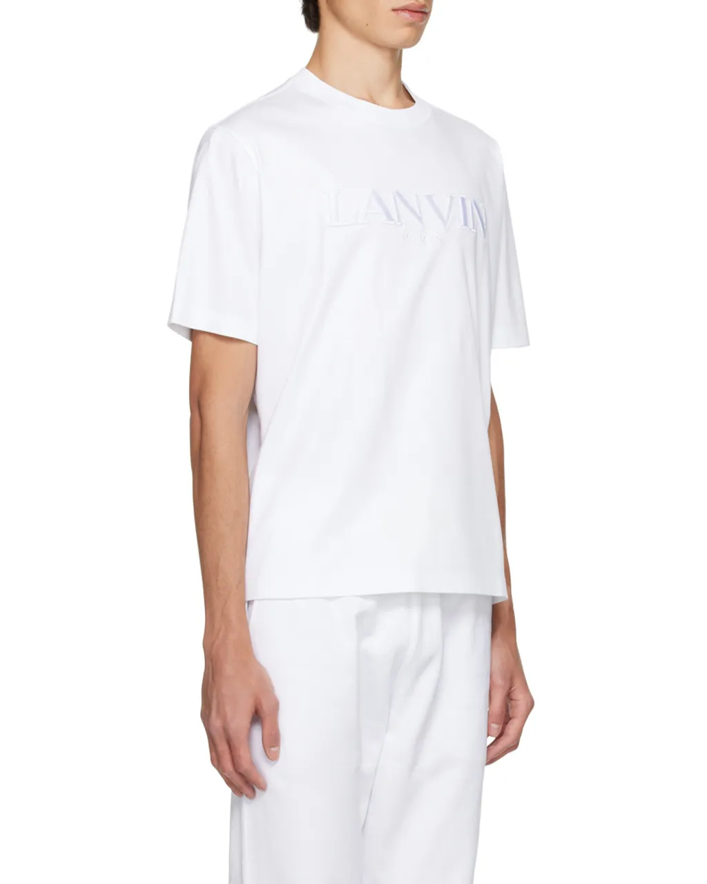Logo Embroidered Crewneck T-Shirt
