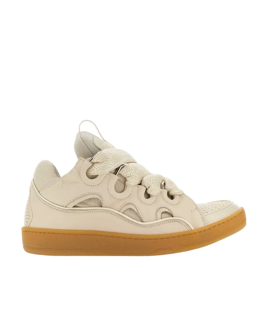 Curb Lace-Up Sneakers