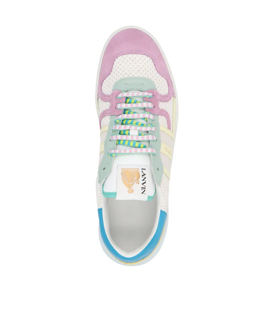 Low-Side Lacing Leather Sneakers