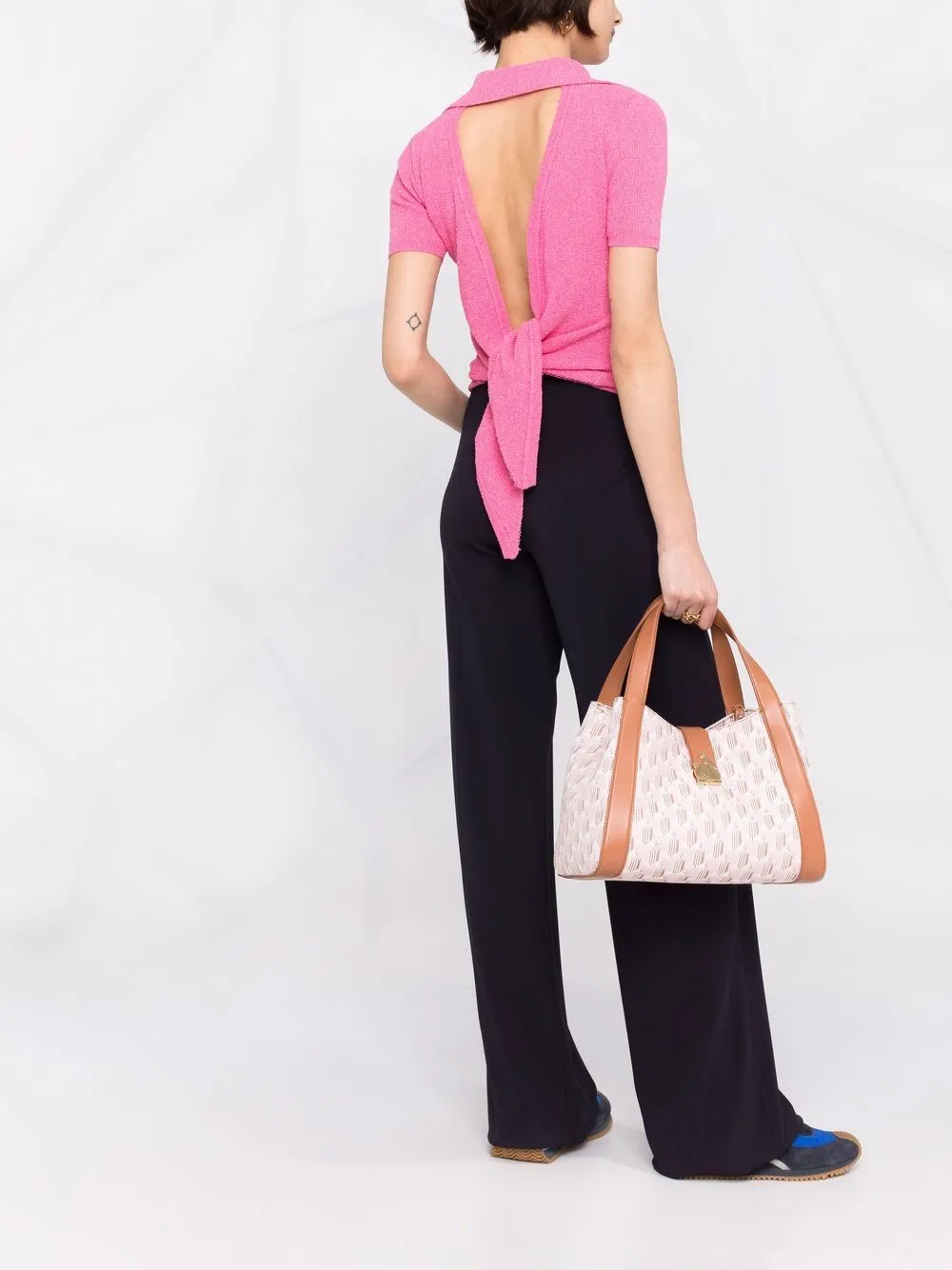 Mother And Child Graphic-Print Tote Bag