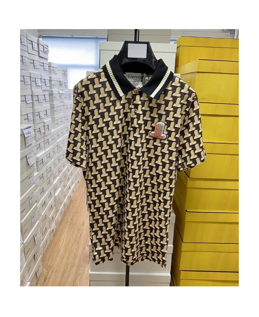 Printed Polo Shirt