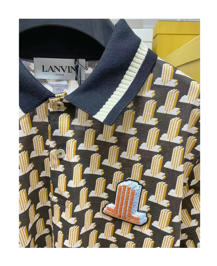 Printed Polo Shirt
