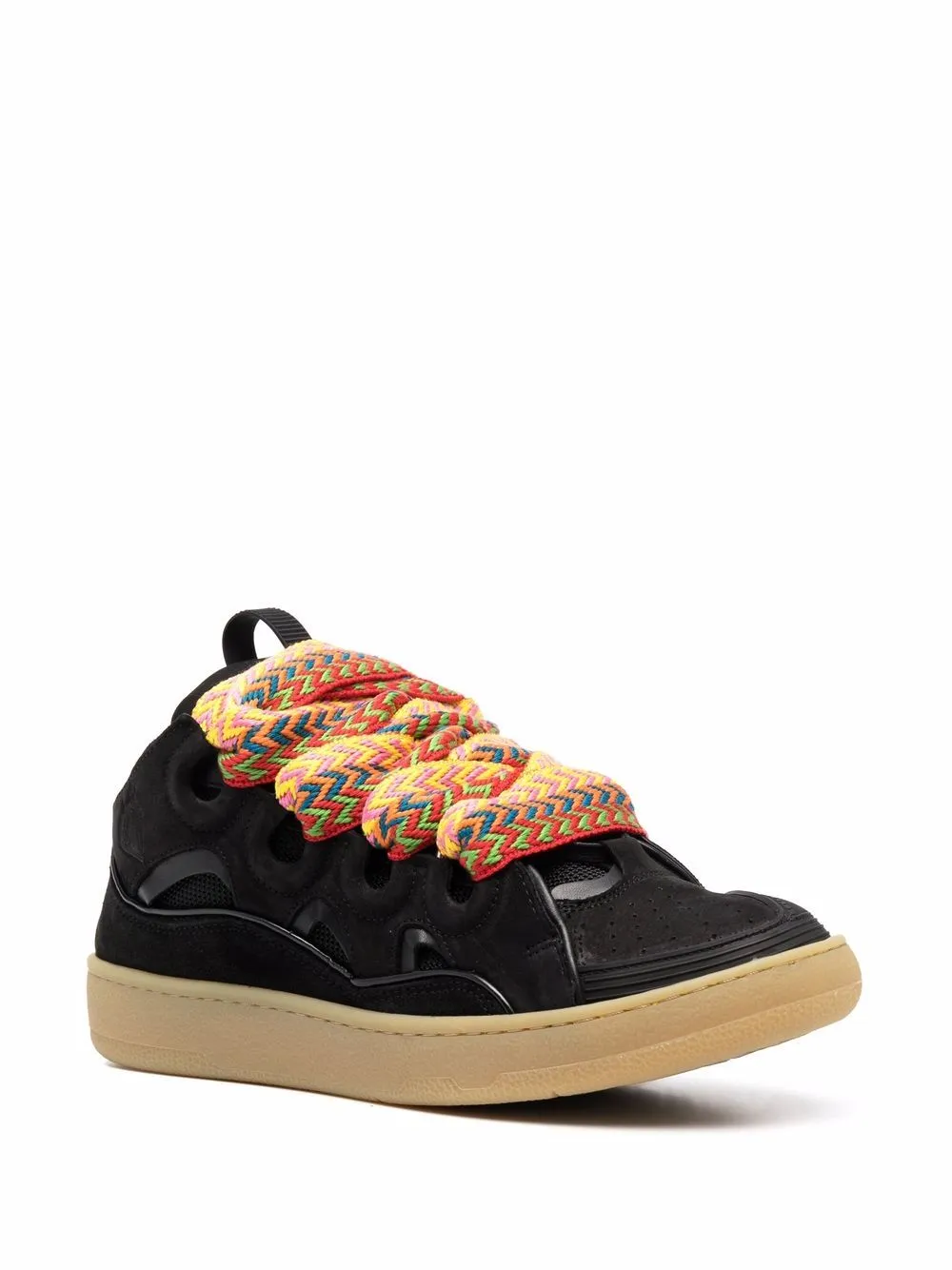 Curb Lace-Up Sneakers