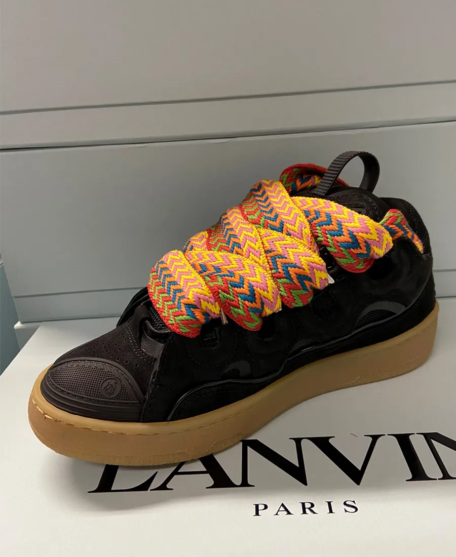 Curb Lace-Up Sneakers
