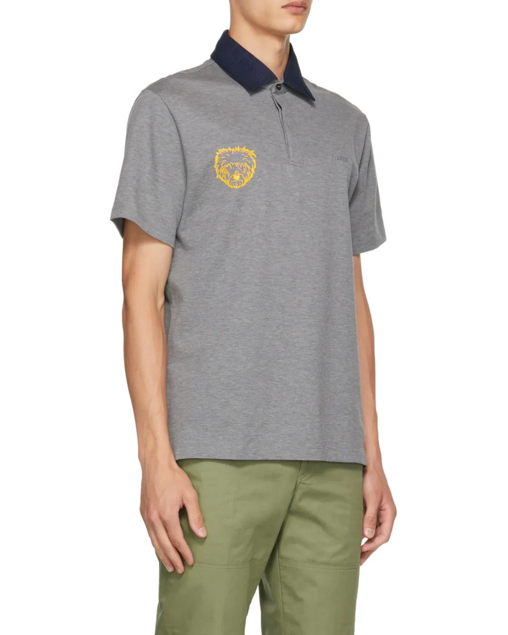 Short-Sleeved Lapel Polo Shirt