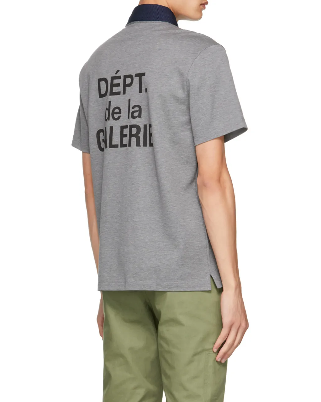 Short-Sleeved Lapel Polo Shirt