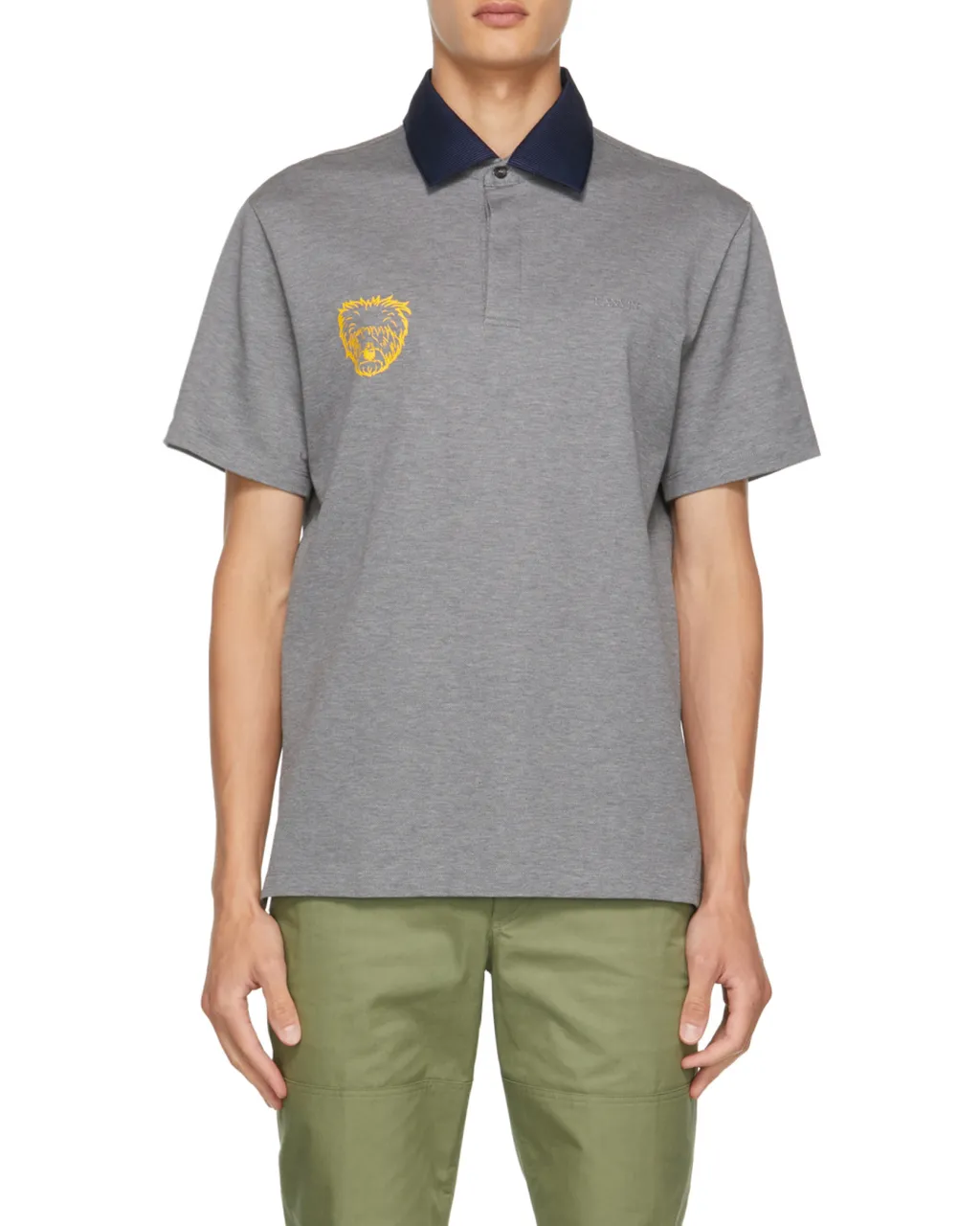 Short-Sleeved Lapel Polo Shirt
