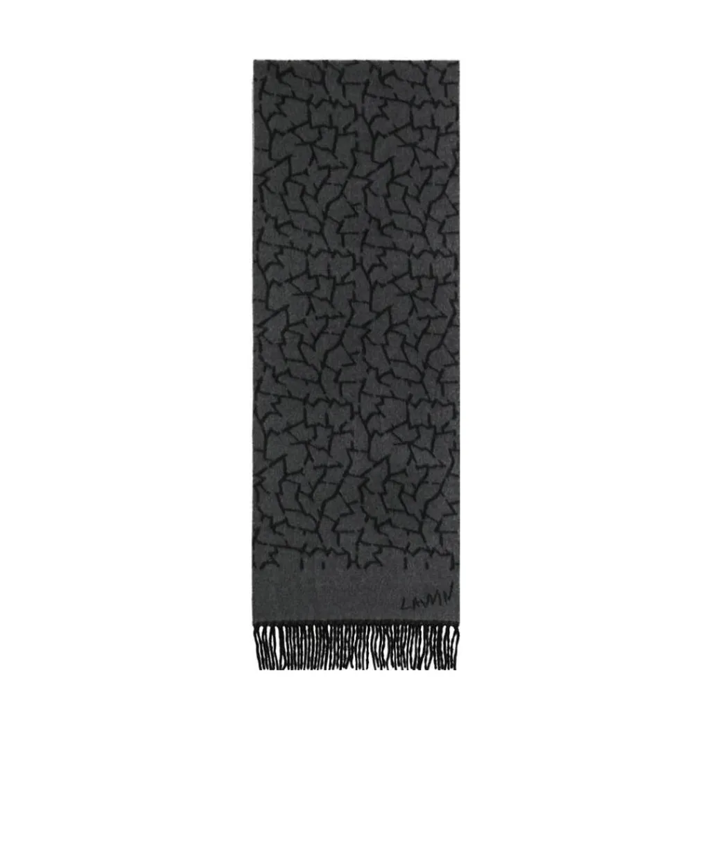 Logo Tassel Scarf