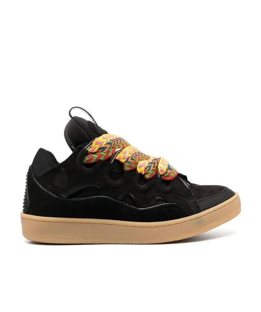 Curb Lace-Up Sneakers