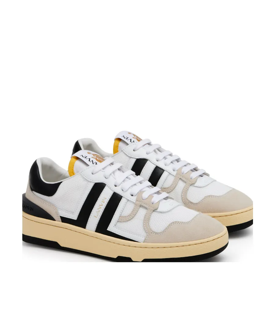 Panelled Low-Top Sneakers