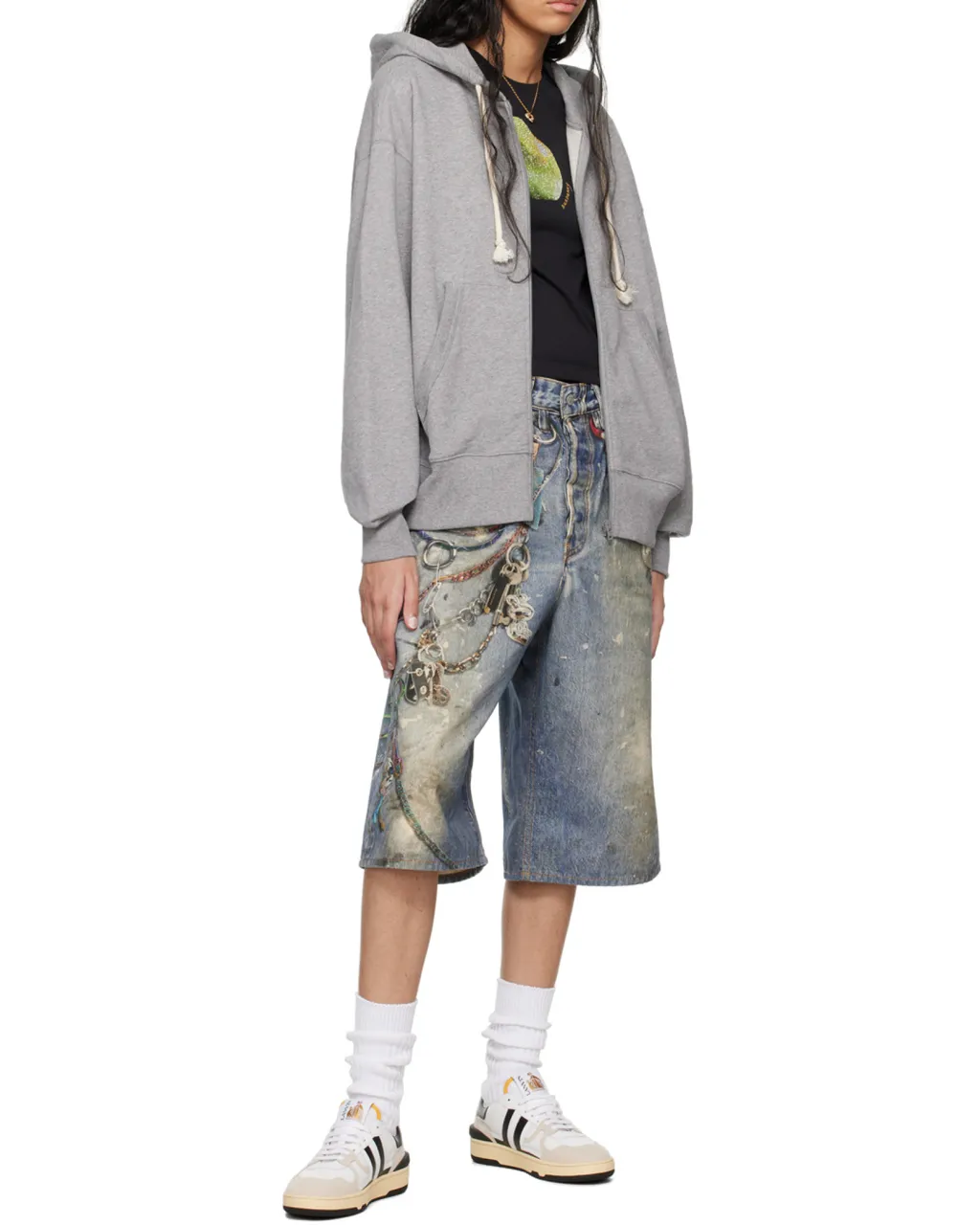 Panelled Low-Top Sneakers