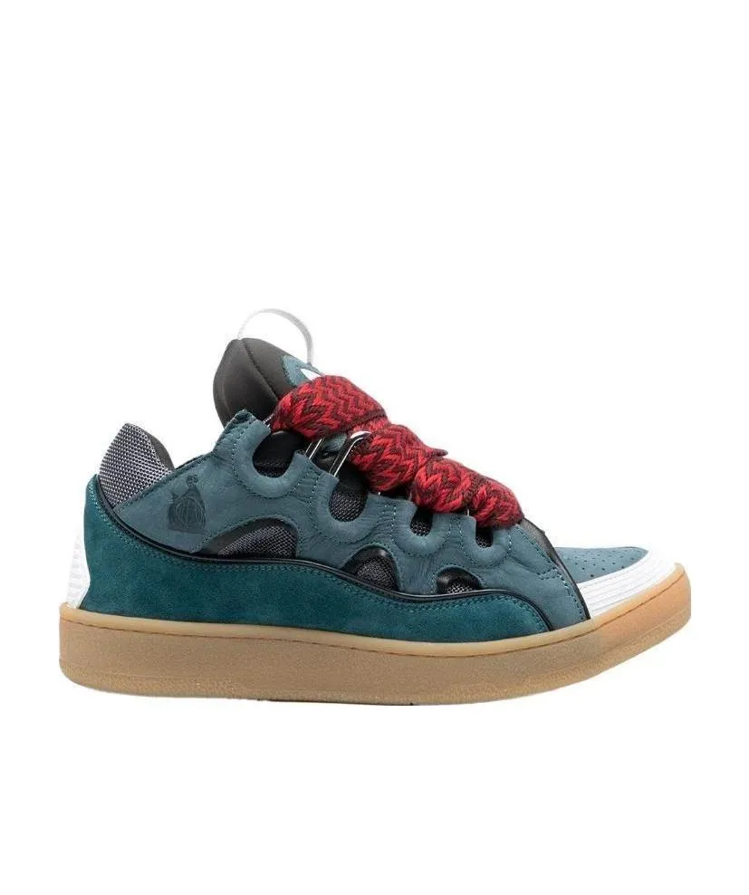 Curb Lace-Up Sneakers