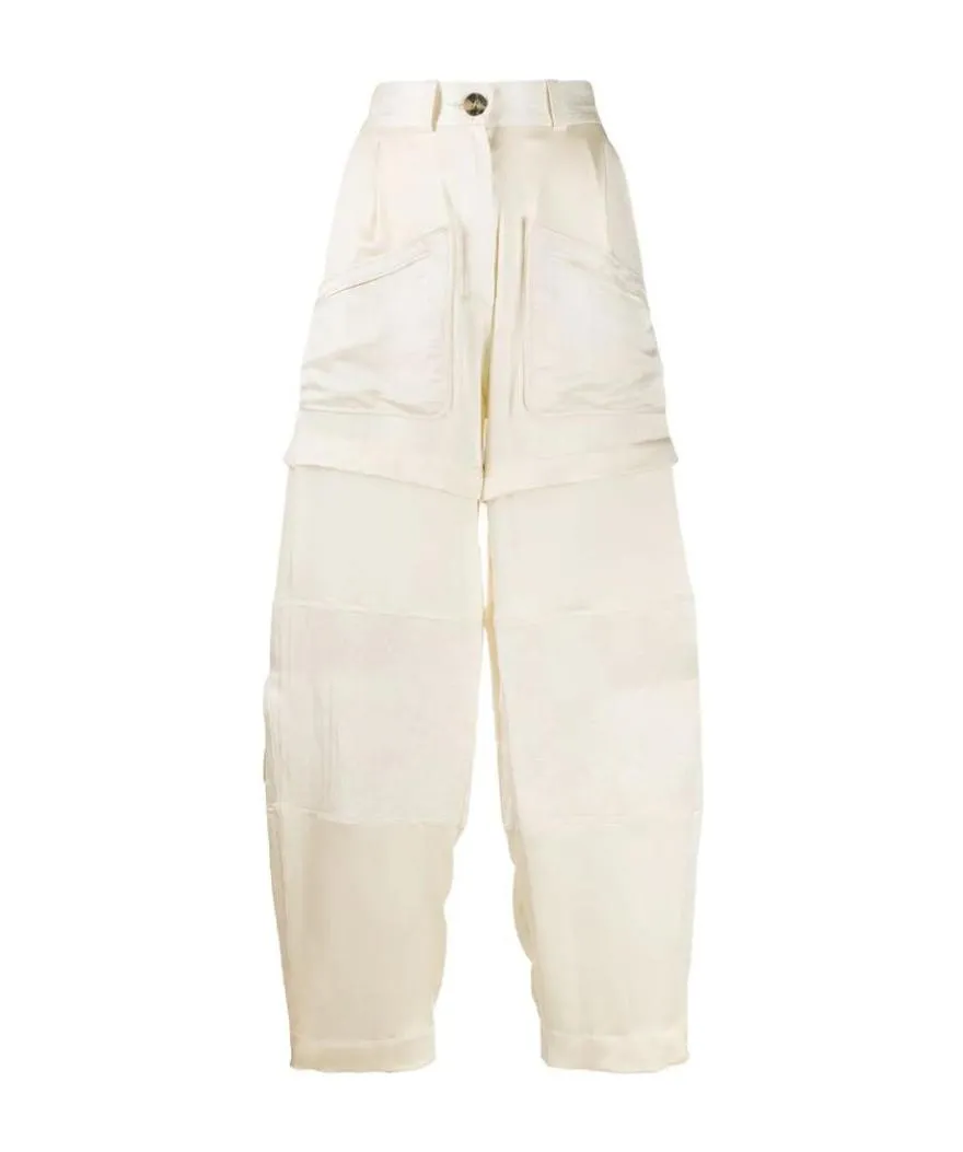 Tapered High-Waisted Pants