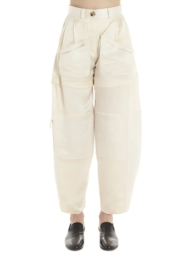 Tapered High-Waisted Pants