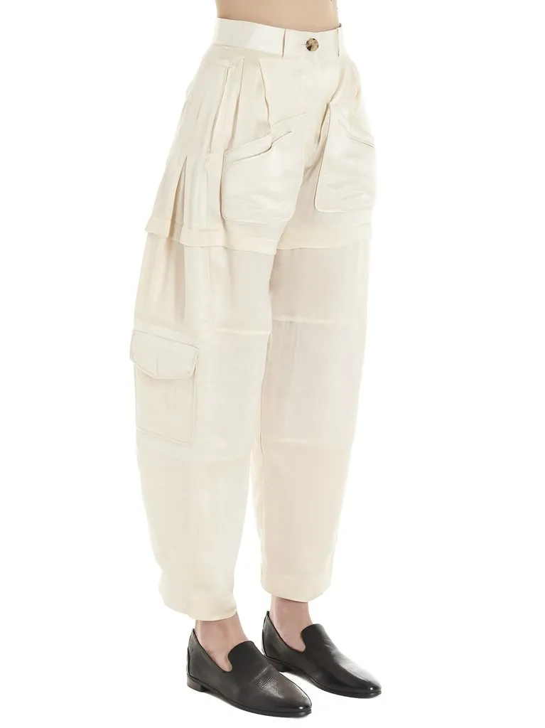 Tapered High-Waisted Pants