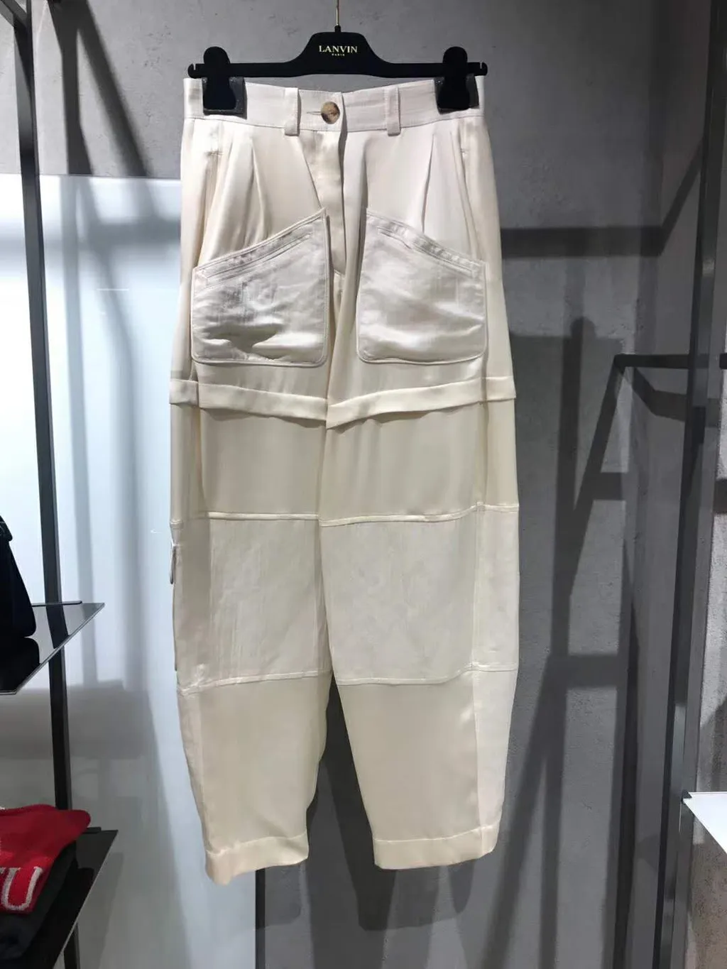 Tapered High-Waisted Pants