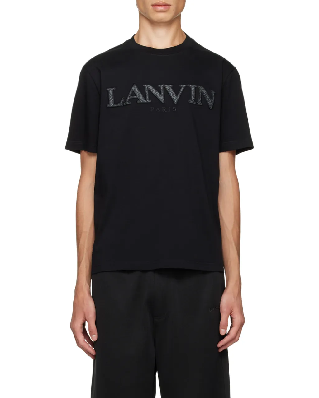 Logo Embroidered Crewneck T-Shirt