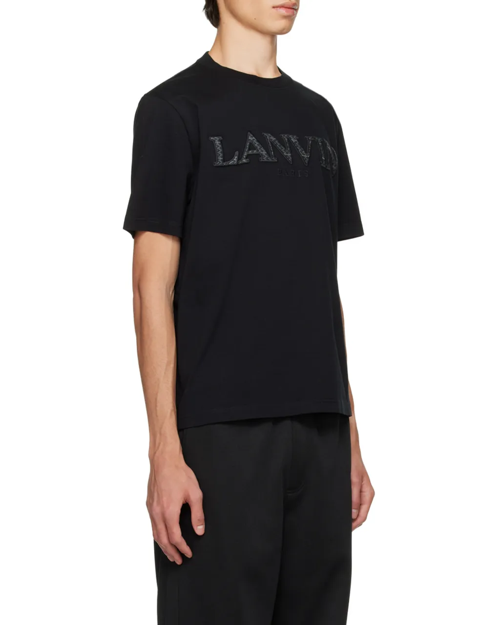 Logo Embroidered Crewneck T-Shirt