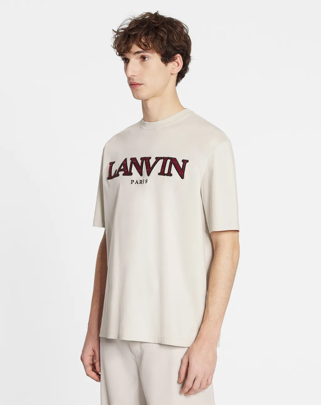 T-Shirt With Round Neck And Short Sleeves