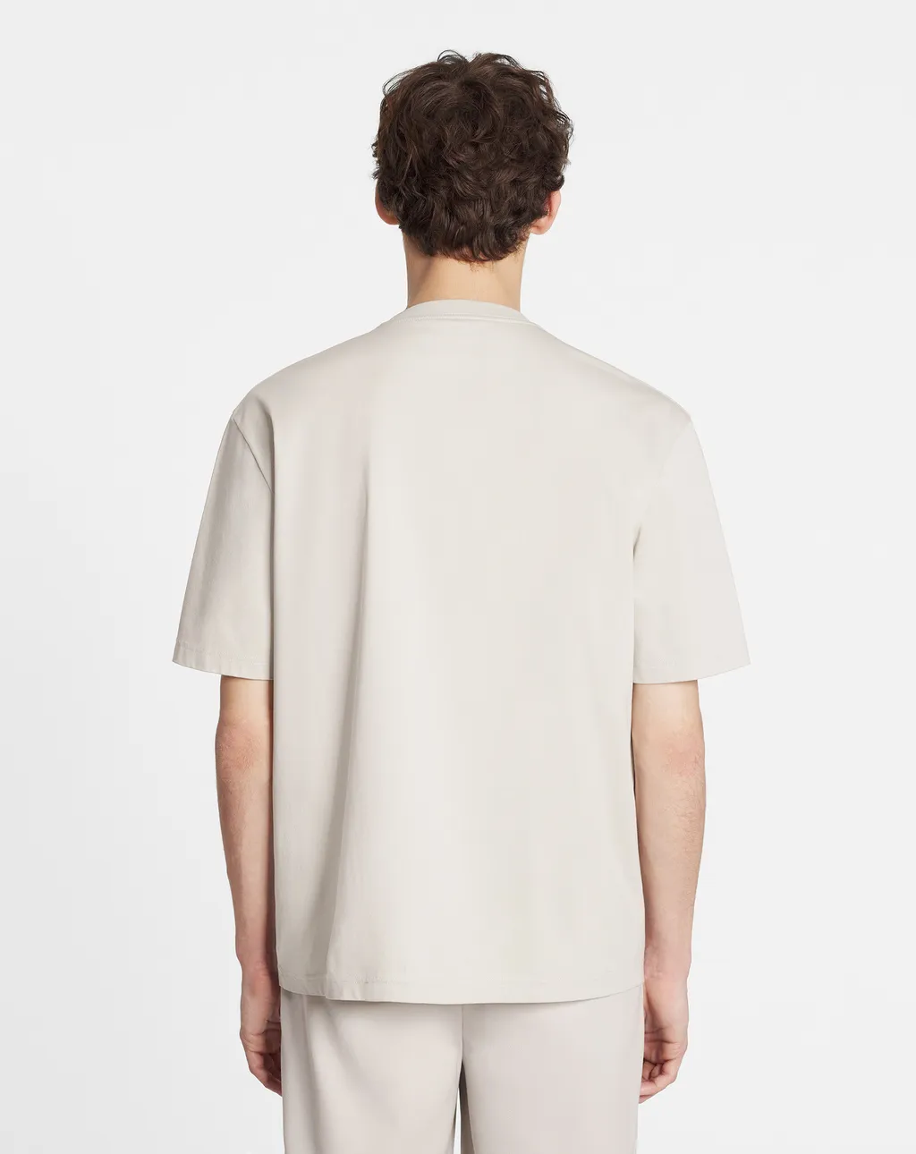 T-Shirt With Round Neck And Short Sleeves