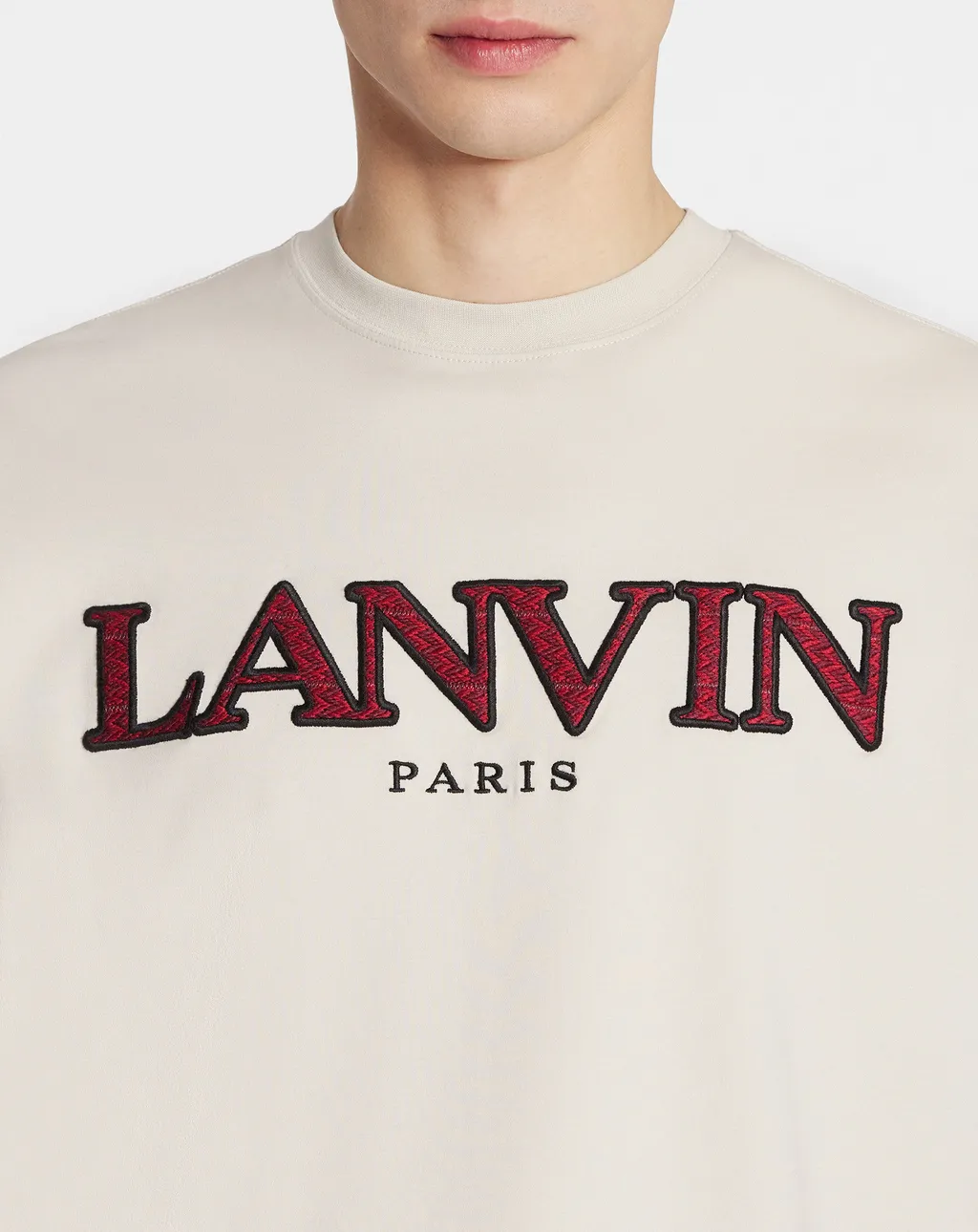 T-Shirt With Round Neck And Short Sleeves