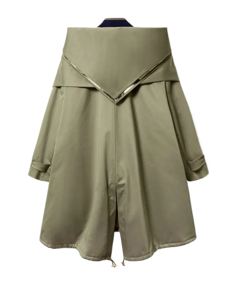 Collar-Detail Coat