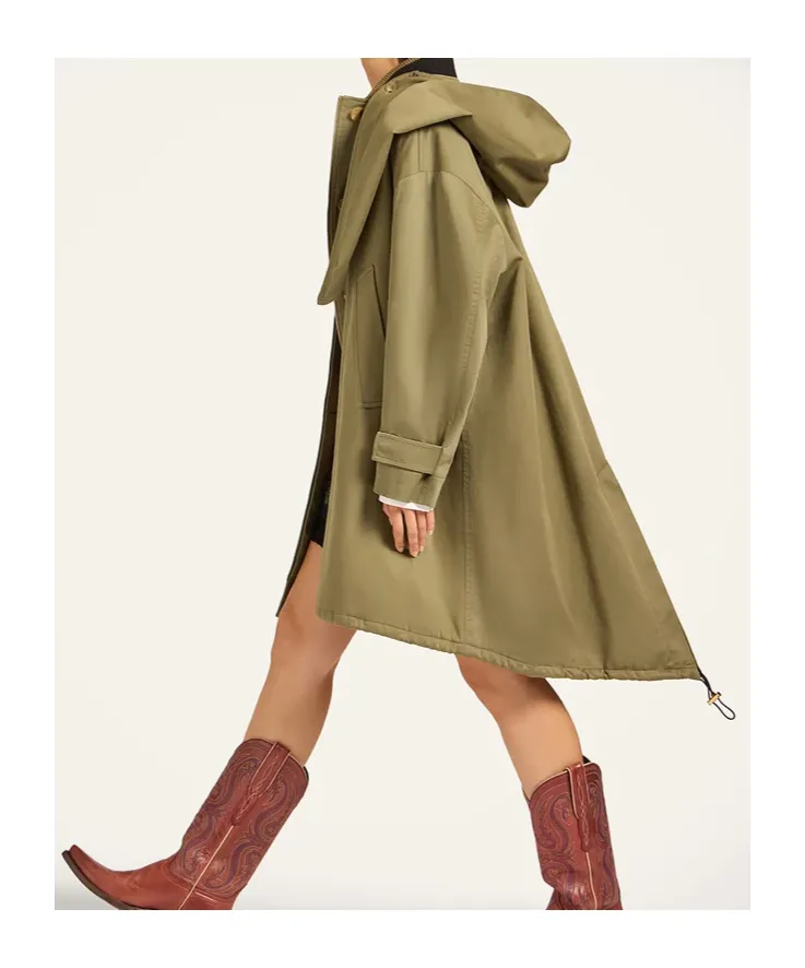 Collar-Detail Coat