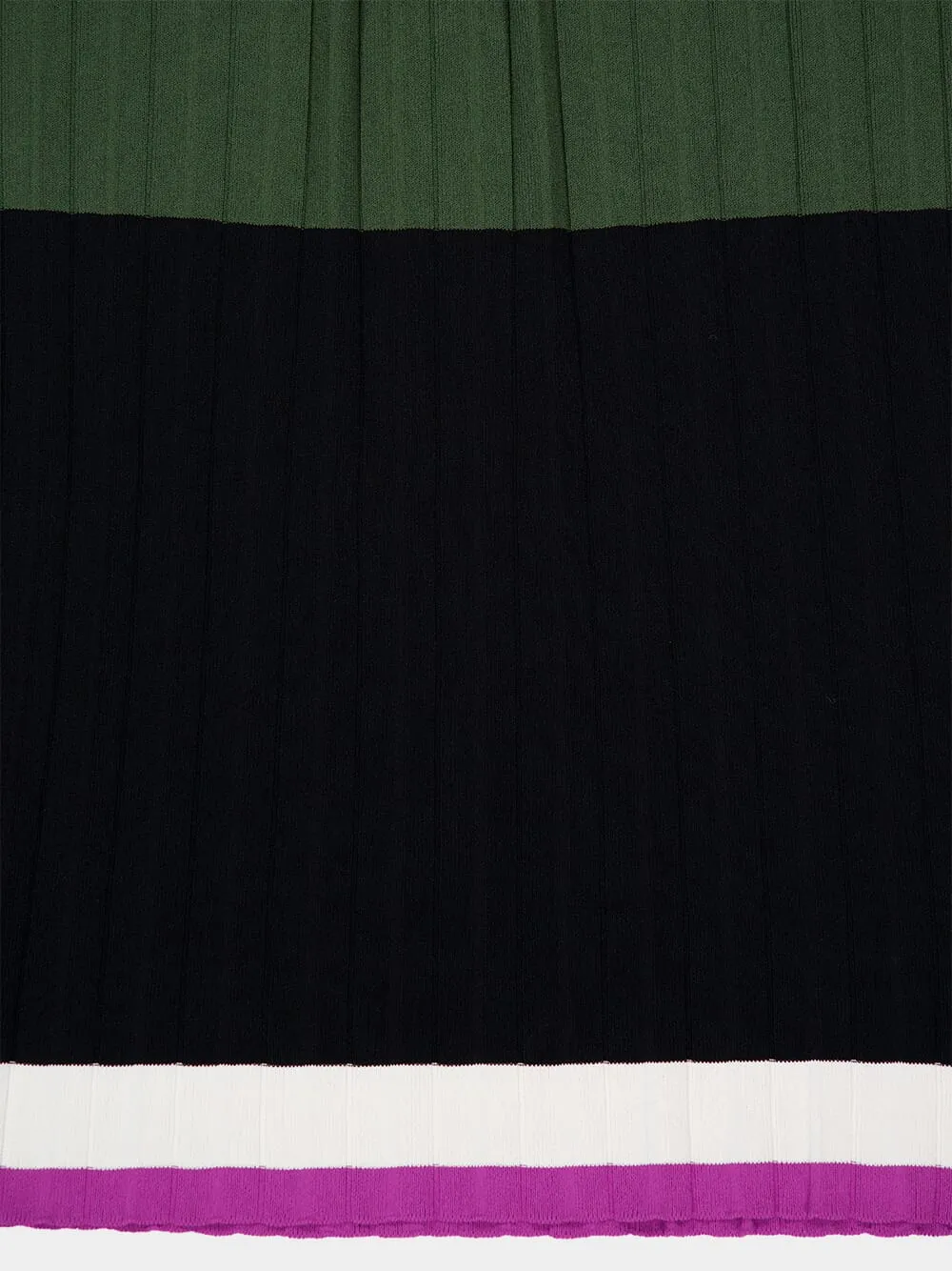 Ribbed Pleated Maxi Dress