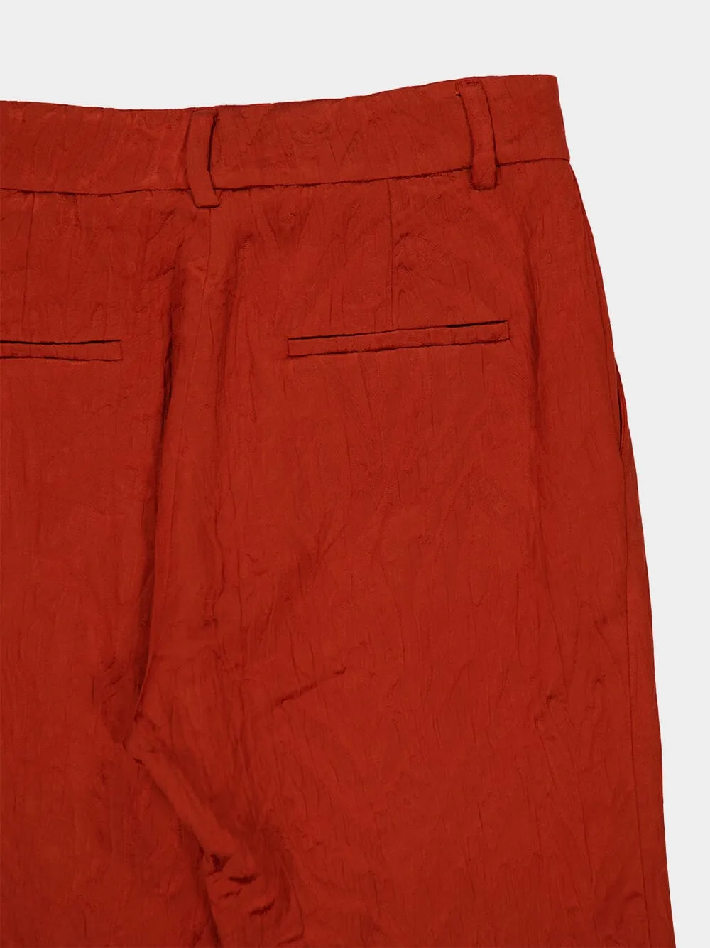 Zebra-Jacquard Trousers