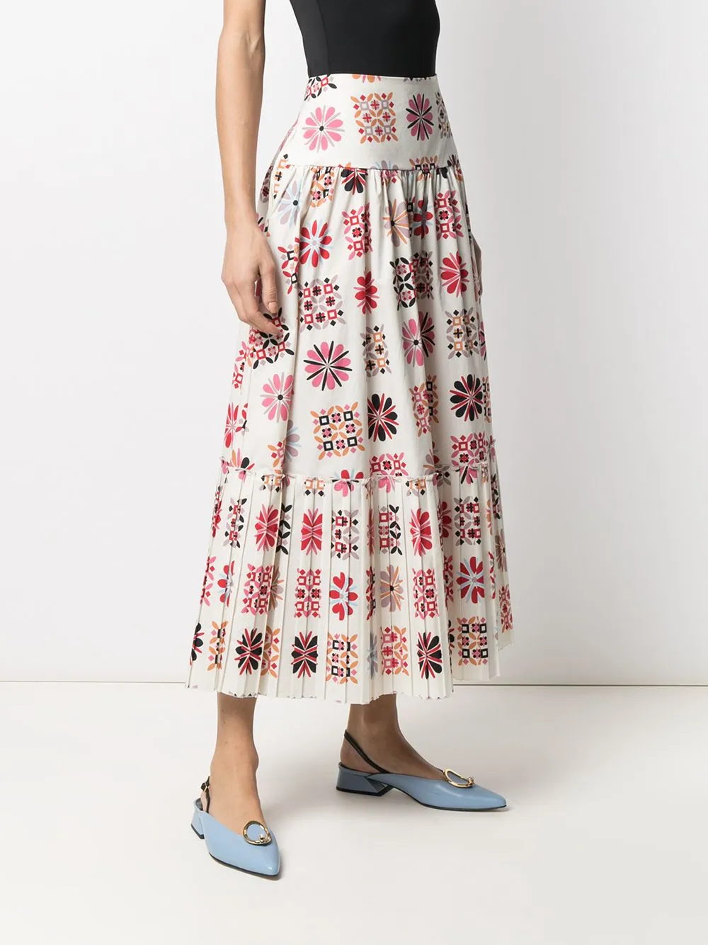 Balletto Medium Length A-Line Skirt