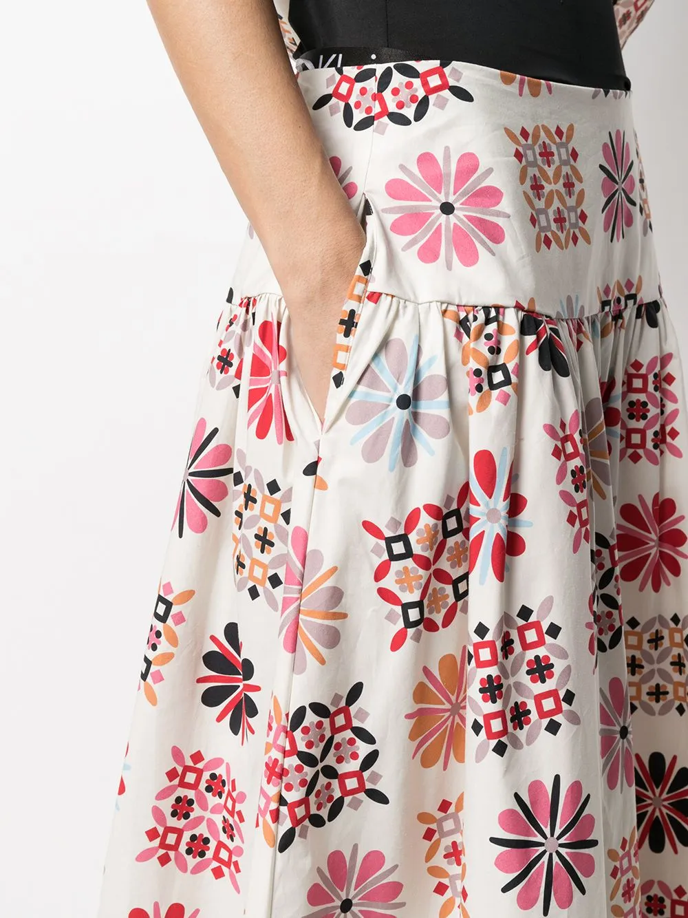 Balletto Medium Length A-Line Skirt