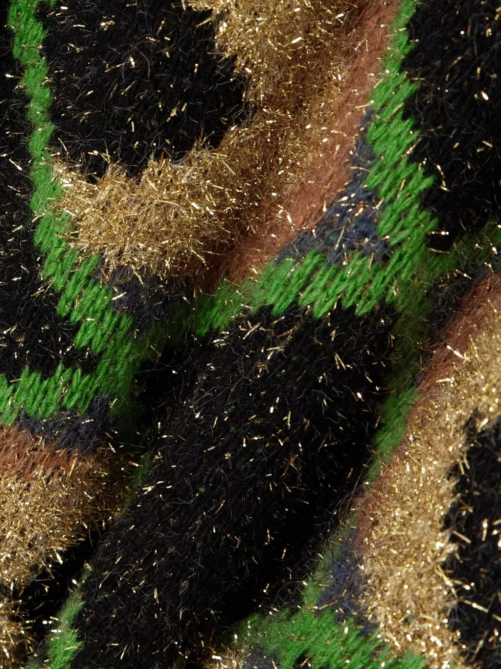 Geometric-Pattern Coat