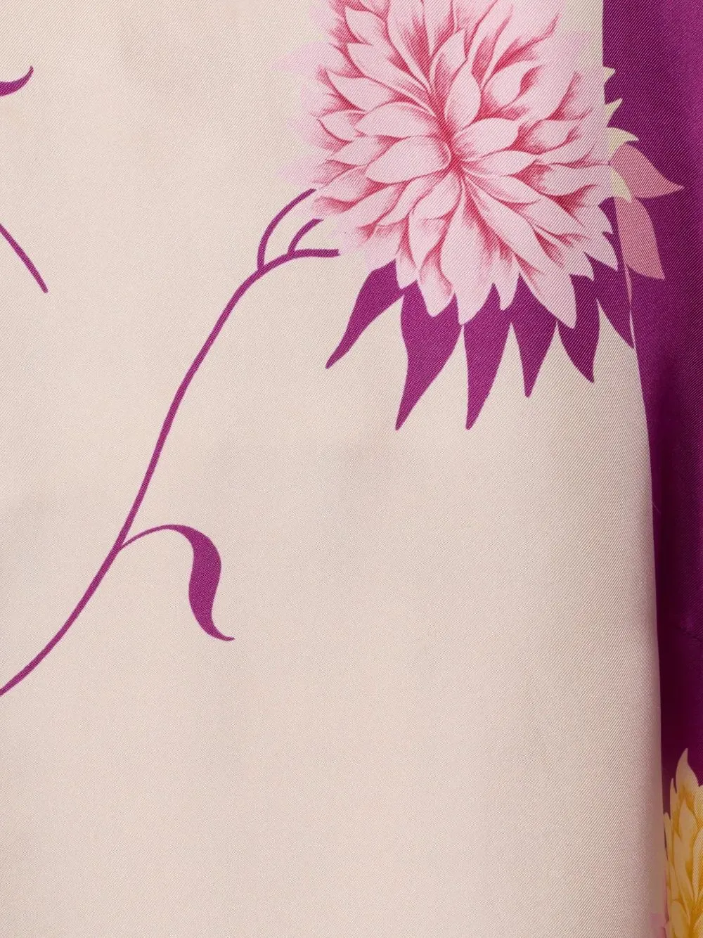 PlacÉE Floral Silk Top