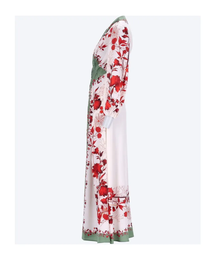 Camerino Silk Maxi Dress