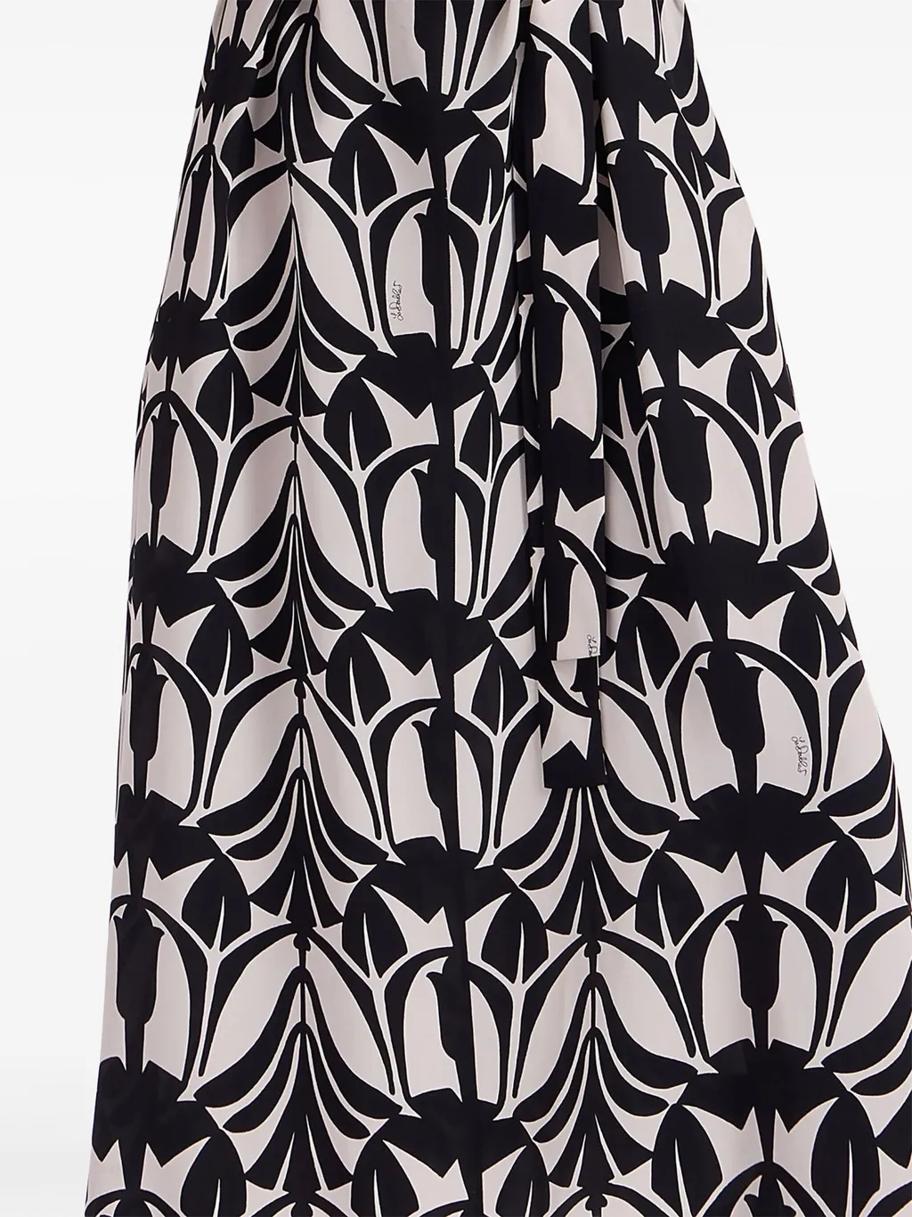 Graphic-Print Shirt Dress