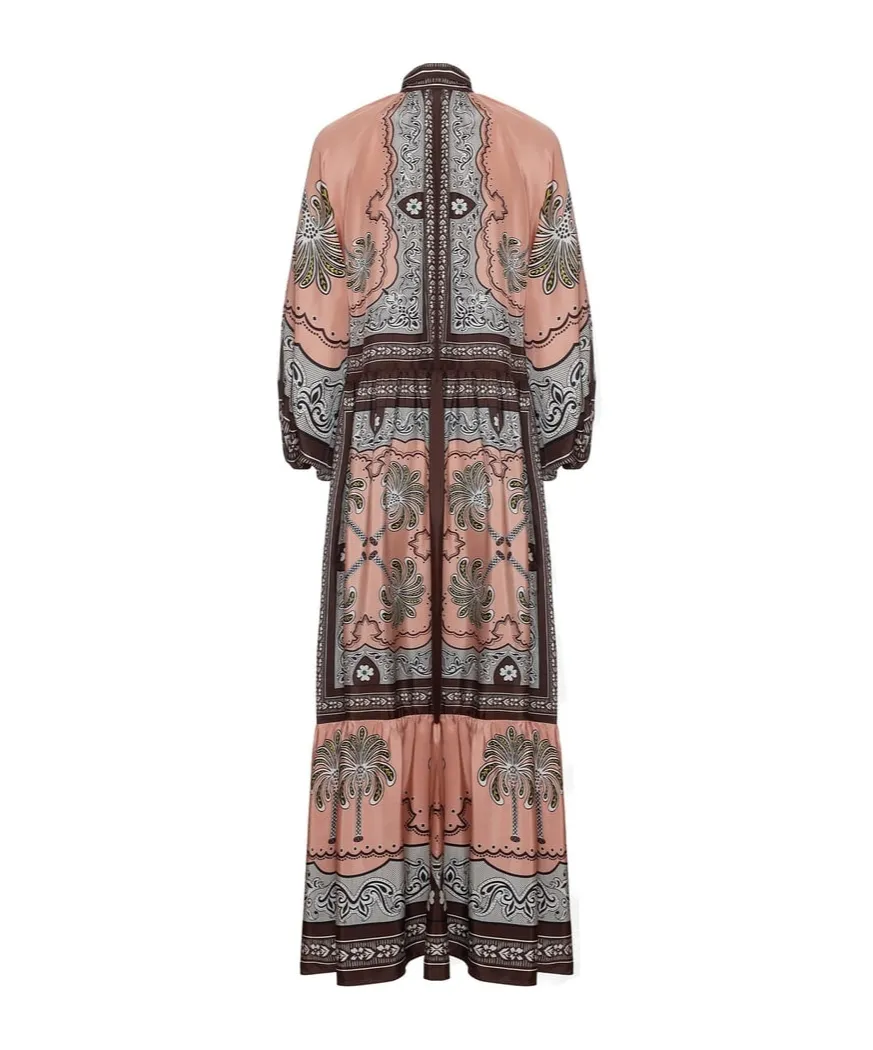 Patterned Maxi Dress