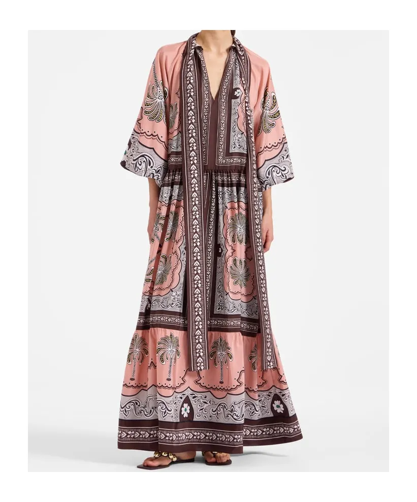 Patterned Maxi Dress