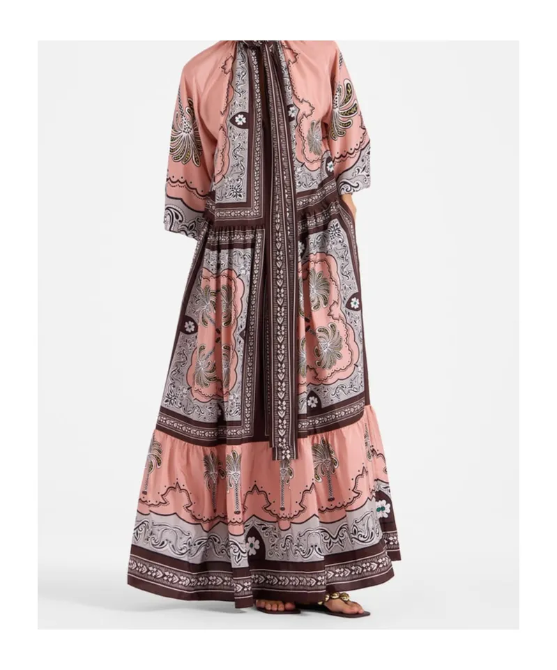 Patterned Maxi Dress