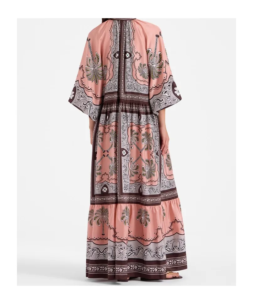 Patterned Maxi Dress