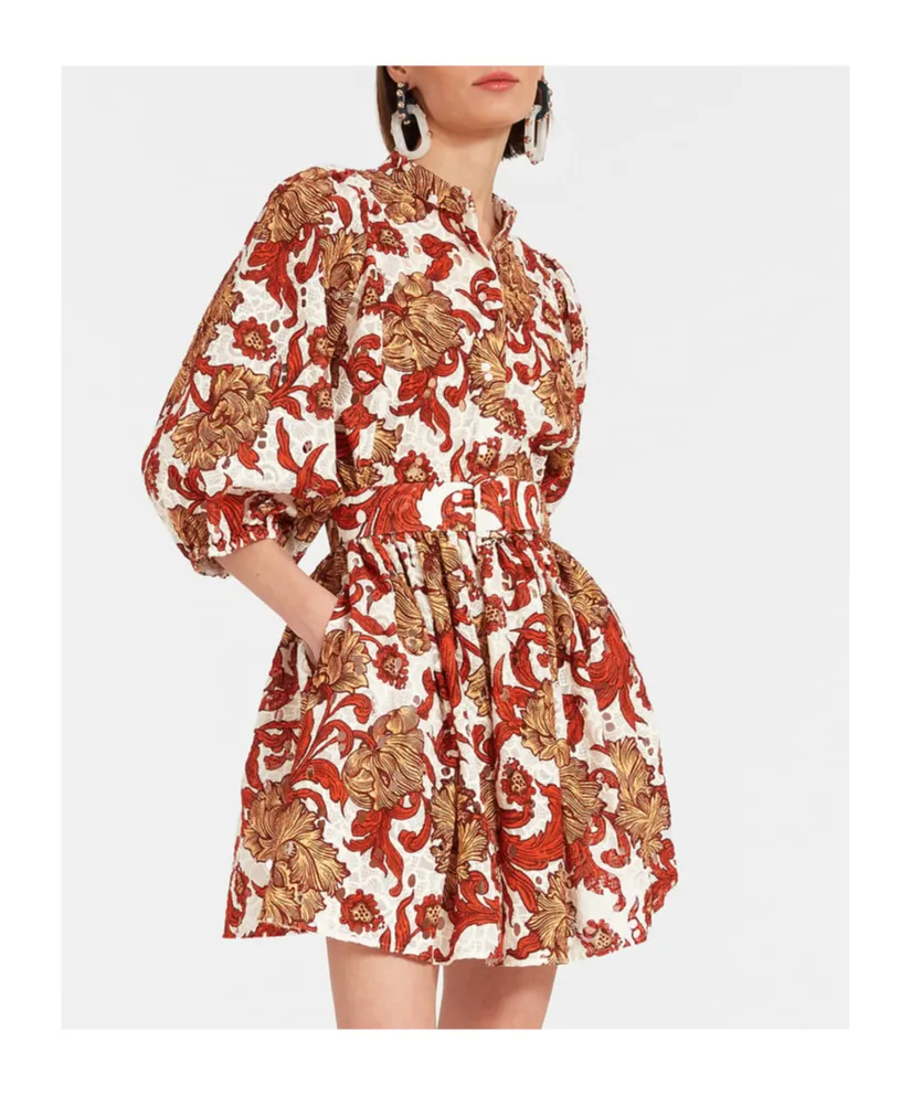 Portofino Patterned Dress