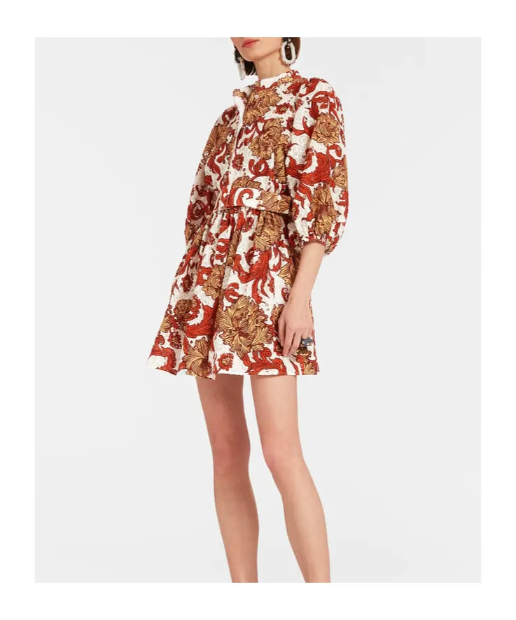Portofino Patterned Dress