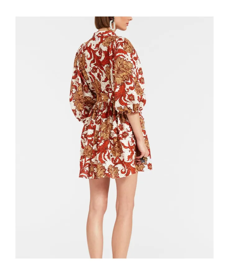 Portofino Patterned Dress