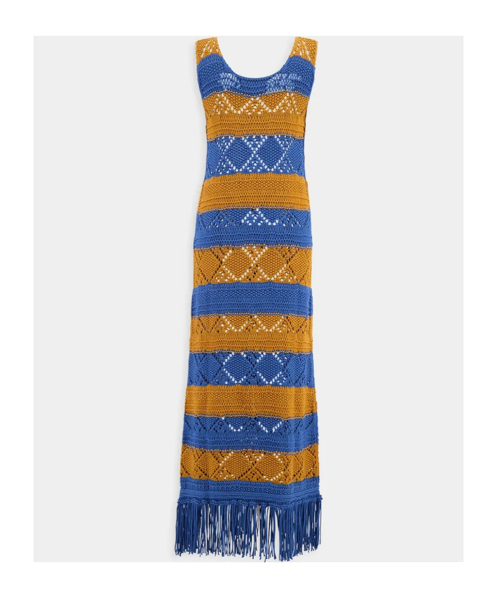 Striped Knitted Dress