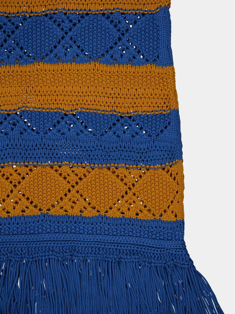 Striped Knitted Dress