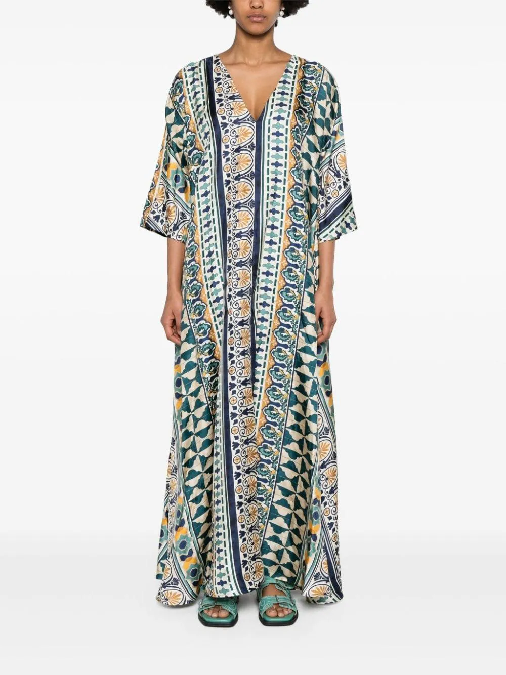 Printed Maxi Dress