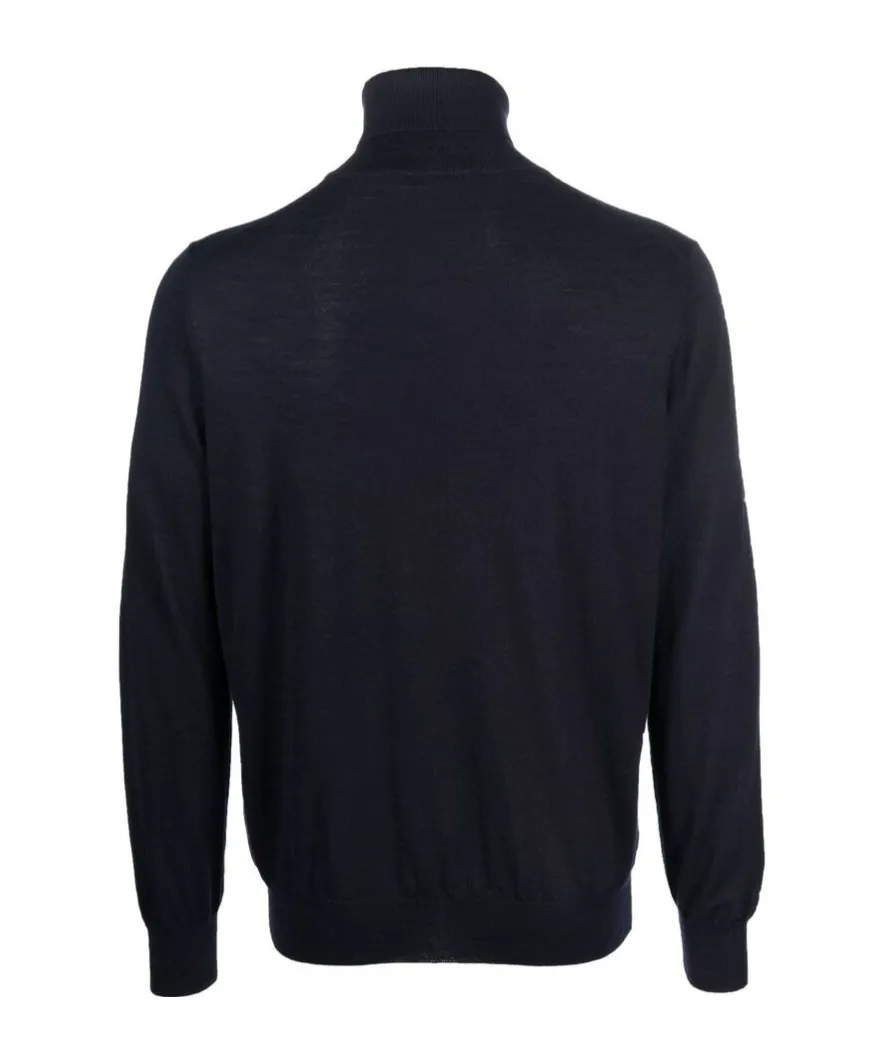 Fine-Knit Rollneck Jumper