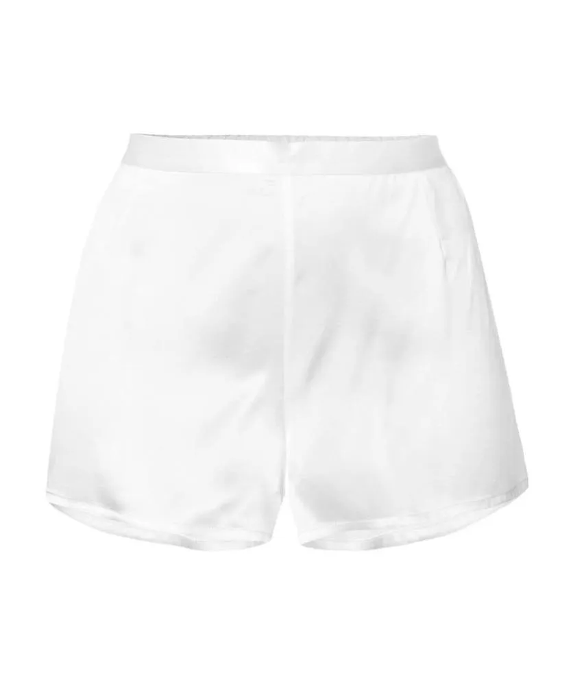 Silk-Satin Night Shorts